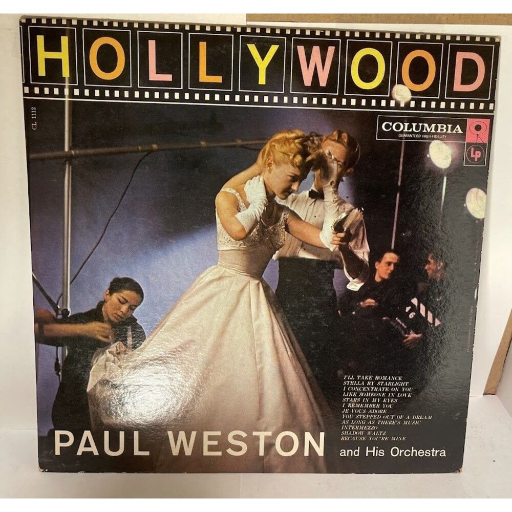 Paul Weston And His Orchestra - Hollywood Columbia Records CL1112 Stereo 1958